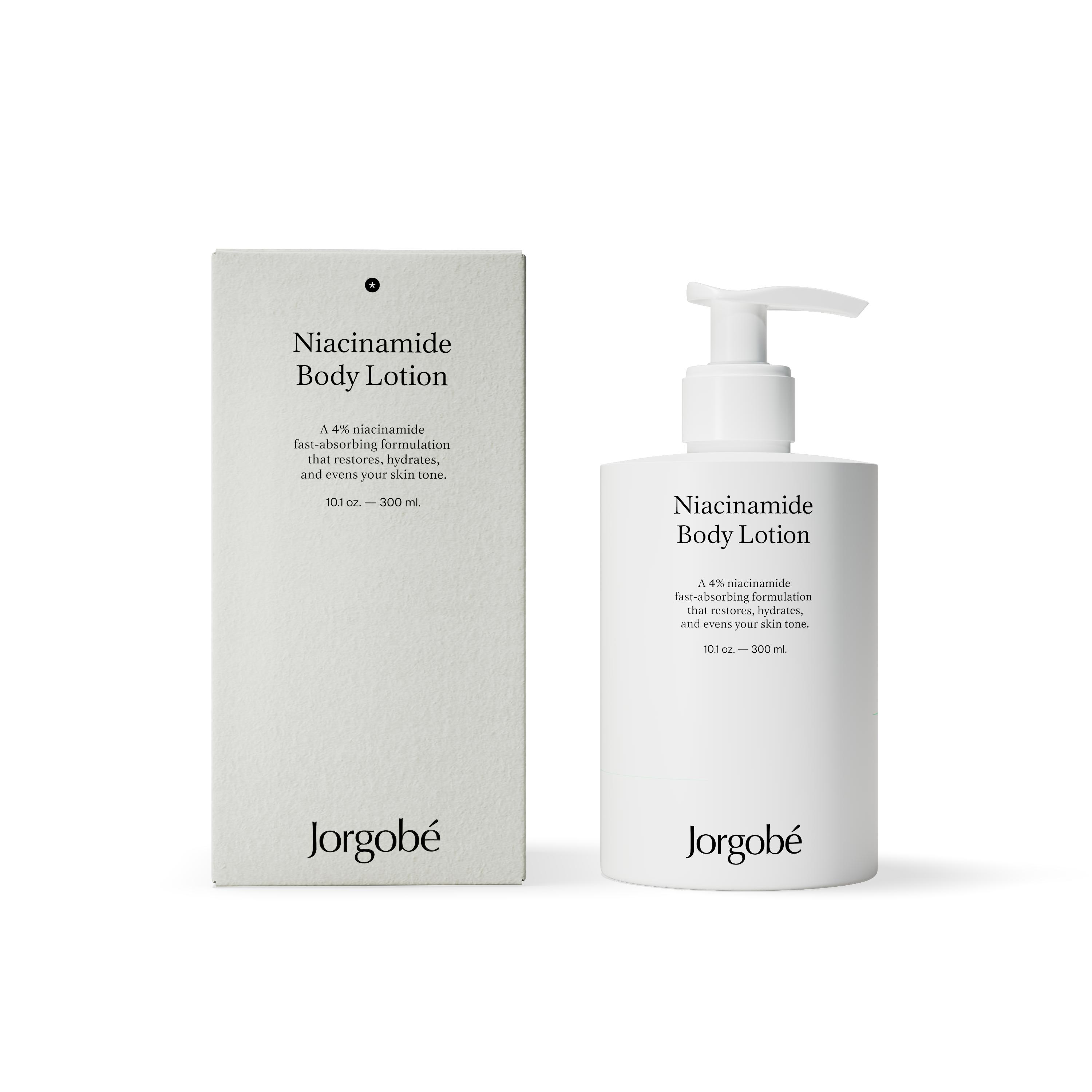 Niacinamide Body Lotion 4% for Uneven Skin | Jorgobé