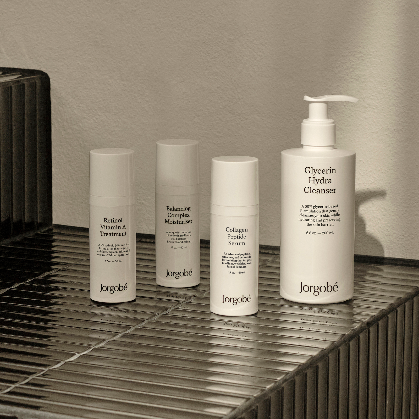 Fine Lines & Wrinkles Regimen in use
